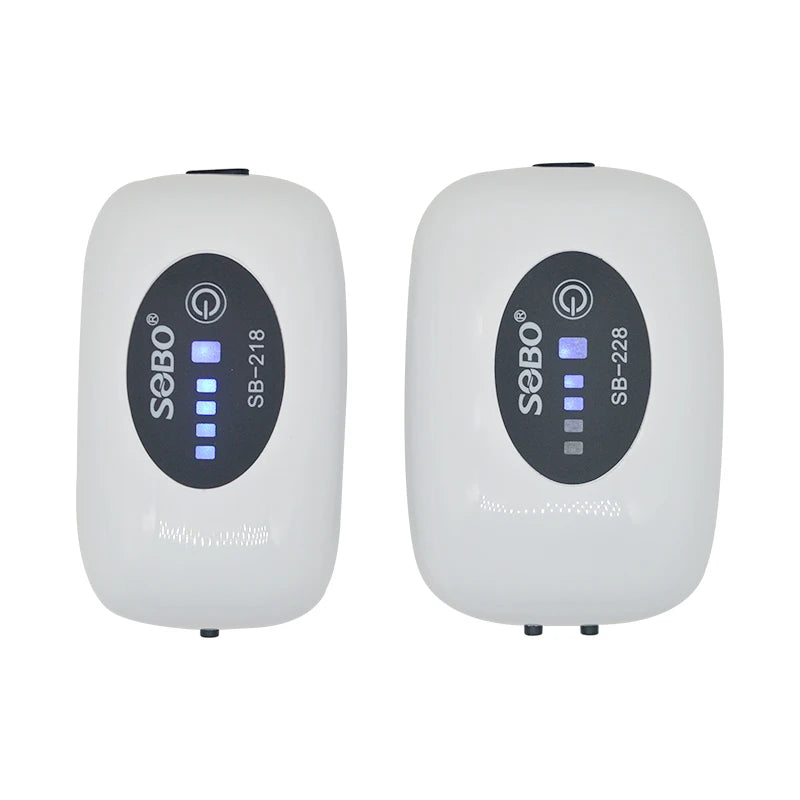 SOBO AB479-9 Aquarium Air Pump &ndash; Silent USB Rechargeable