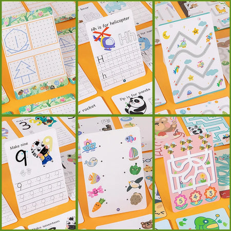 BZS00457 Toddlers Pen Control Books &ndash; Montessori Learning