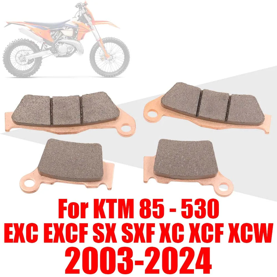 KTM Front Rear Brake Pads For Enduro 2003 2024 &ndash; All Models