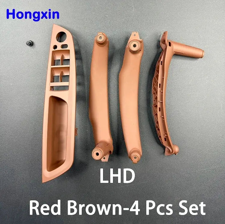 LHD RHD 4pcs Set Car Inner Driver Door Window Switch Armrest Cover Pull Handle For BMW X5 X6 E70 E71 E72 2007-2013 by InterCyprus Trading Ltd