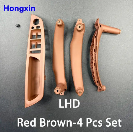 LHD RHD 4pcs Set Car Inner Driver Door Window Switch Armrest Cover Pull Handle For BMW X5 X6 E70 E71 E72 2007-2013 by InterCyprus Trading Ltd