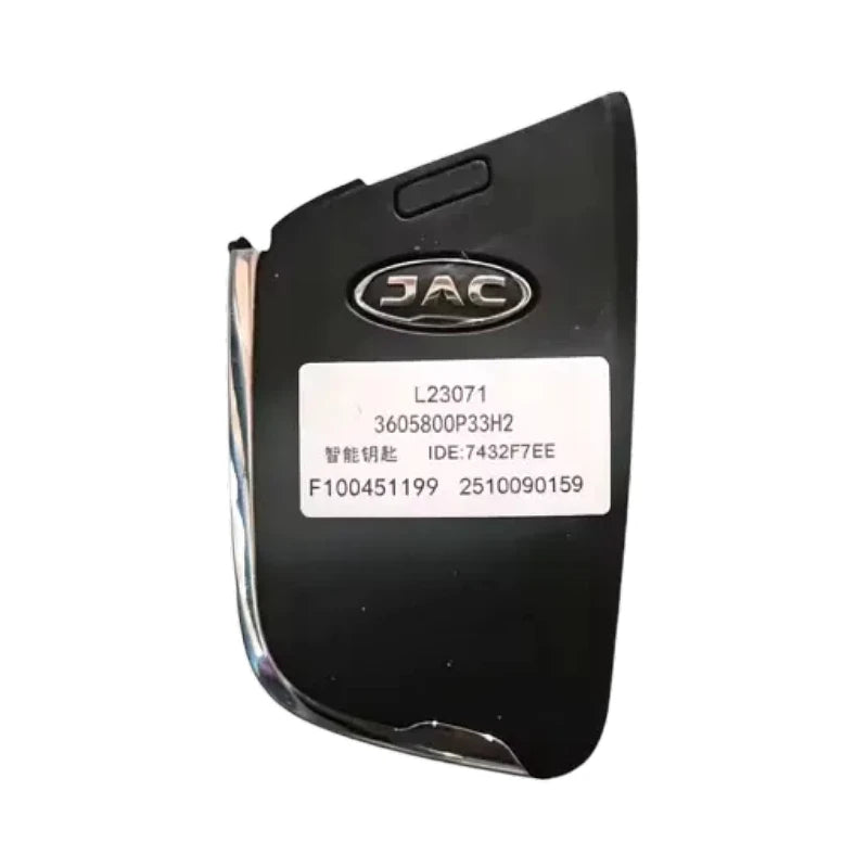 Smart Key Replacement for JAC T8 T9 Wireless Remote Key 3605800P33H2 by InterCyprus Trading Ltd
