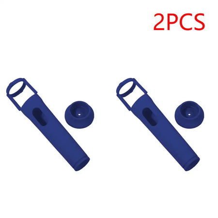 Silicone Anti Roll Mic Stand Case Non Slip For JBL PartyBox 2PCS Blue