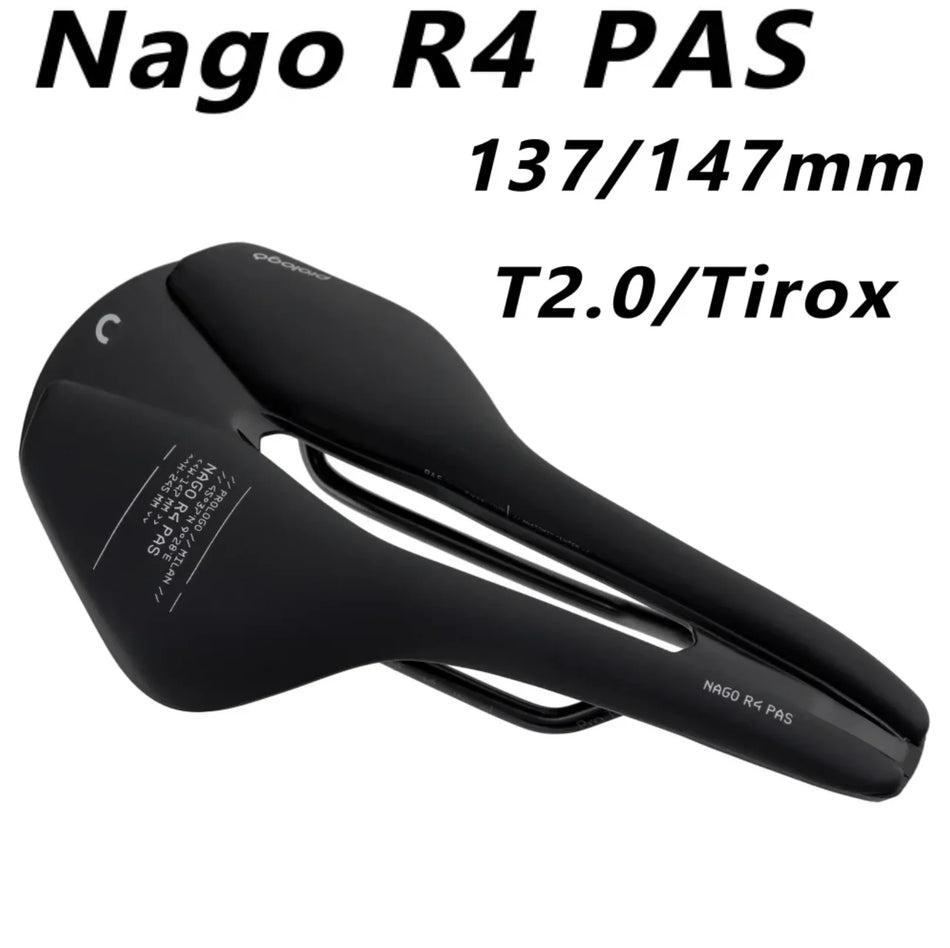 Prologo Nago R4 PAS Saddle With Tirox Rails For XC Road Gravel MTB Komfortas Ir Efektyvumas