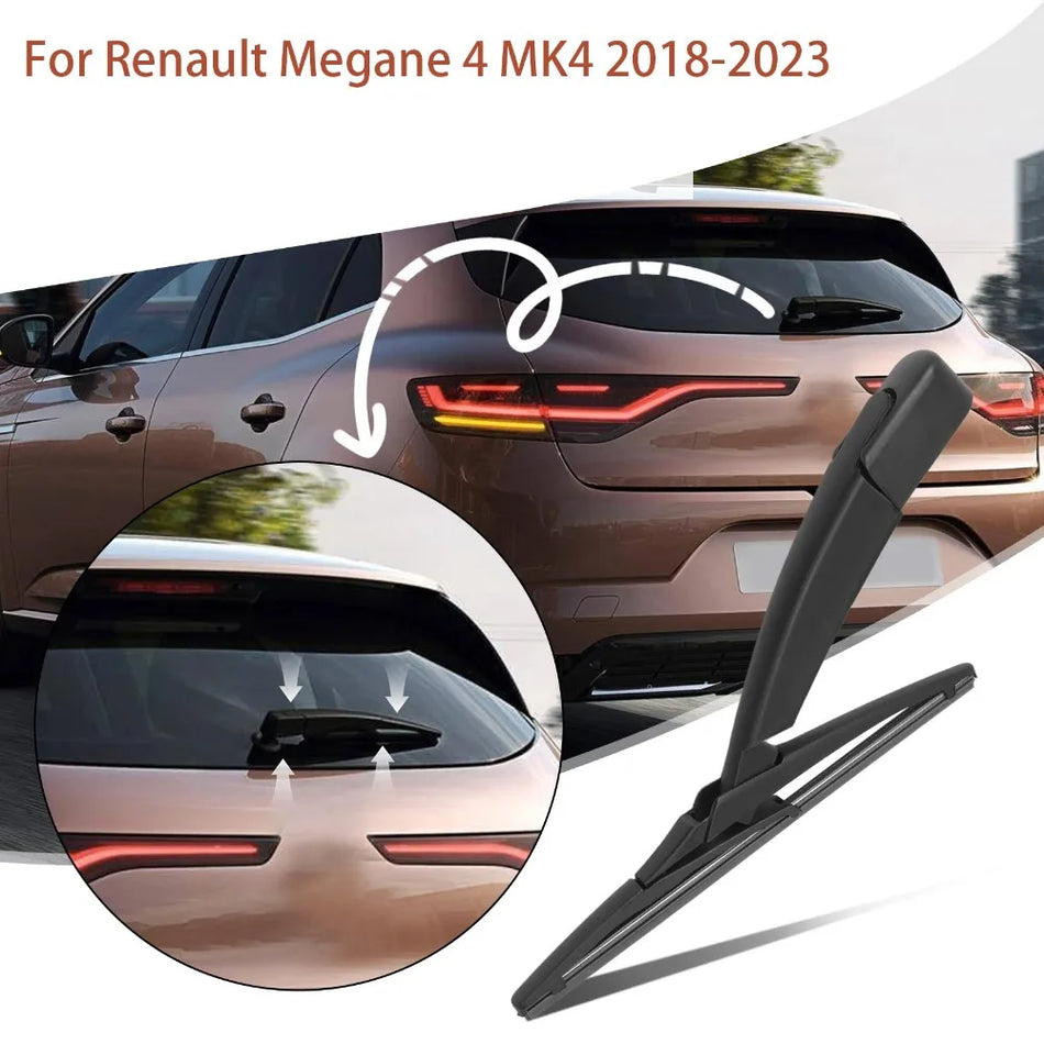 Set met achterruitenwisserarm en -blad voor Renault Megane 4 Mk4 2018-2023