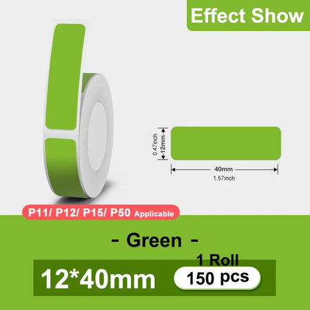 Marklife Mini Bluetooth Thermal Label Printer - Compact &amp; Portable Ink-Free Sticker Maker 150pcs papaer f