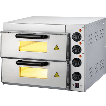 Countertop 14 Inch Double Deck Pizza Oven Pro france