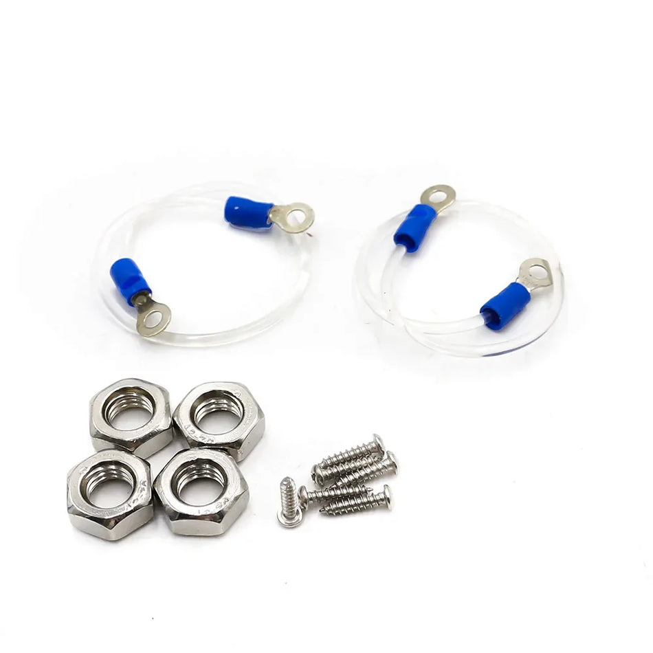 YC100276 Haubenverschluss-Kit, Rennstil Aluminium Haubenverschluss