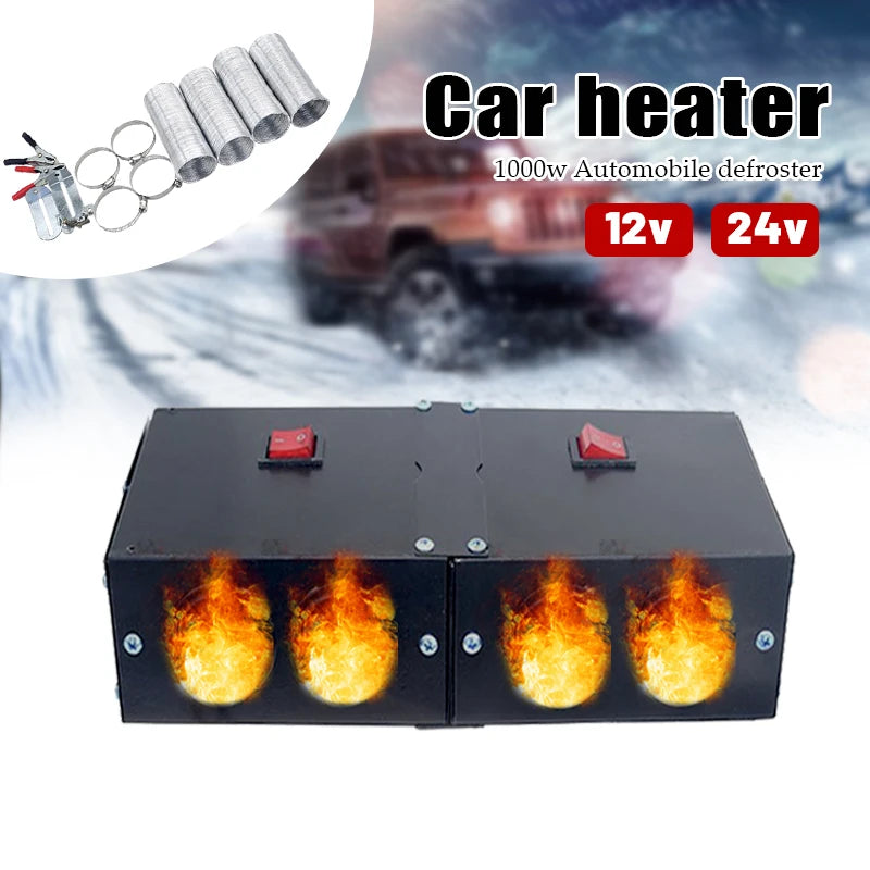 Diesel Parking Heater 12V/24V, 800W-1600W, Metal Defroster for Windshield