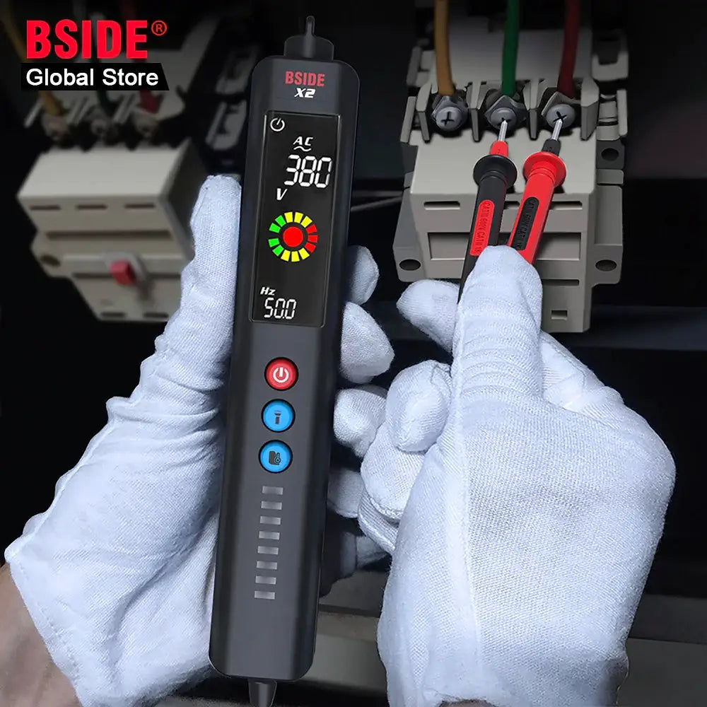 TK HOT BSIDE X1 EBTN Voltage Tester Electronic True AMS Color Display ...