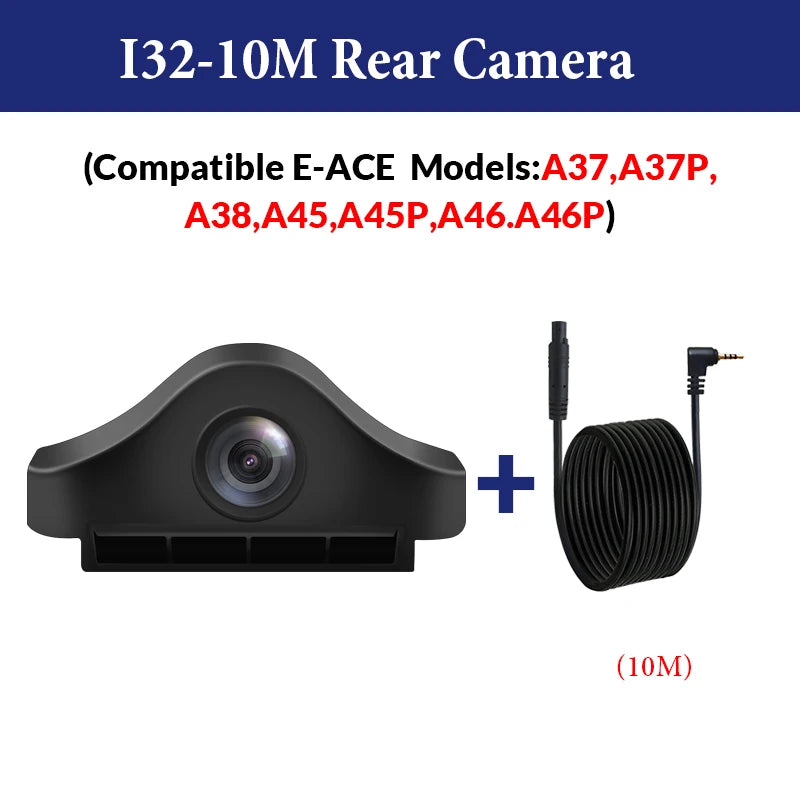 E-ACE I18 Rearview Mirror Camera &ndash; FHD 1080P Night Vision 10M Cable-I32P / 5V
