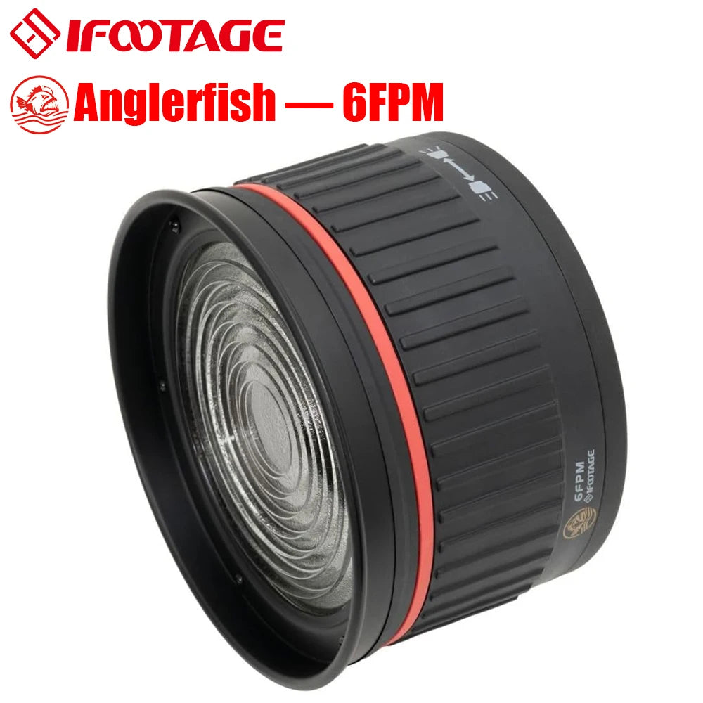 IFOOTAGE 6FPM LED Projection Attachment &ndash; Zoom Spotlight 6FPM