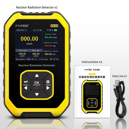 GC-01 Geiger Counter: Advanced Nuclear Radiation Detector GC-01 Detector / CHINA