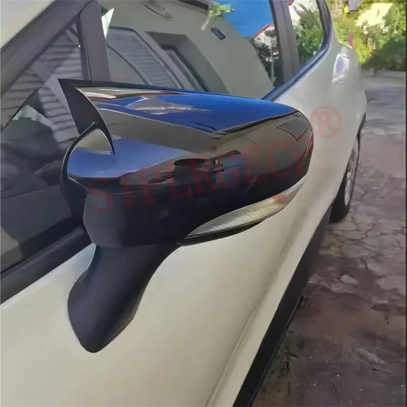 For Renault Lutecia 2013 2014 2015 2016 2017 2018 Rearview Side Wing Mirror Cover Cap Glossy Black Add-on M Style Shell by InterCyprus Trading Ltd