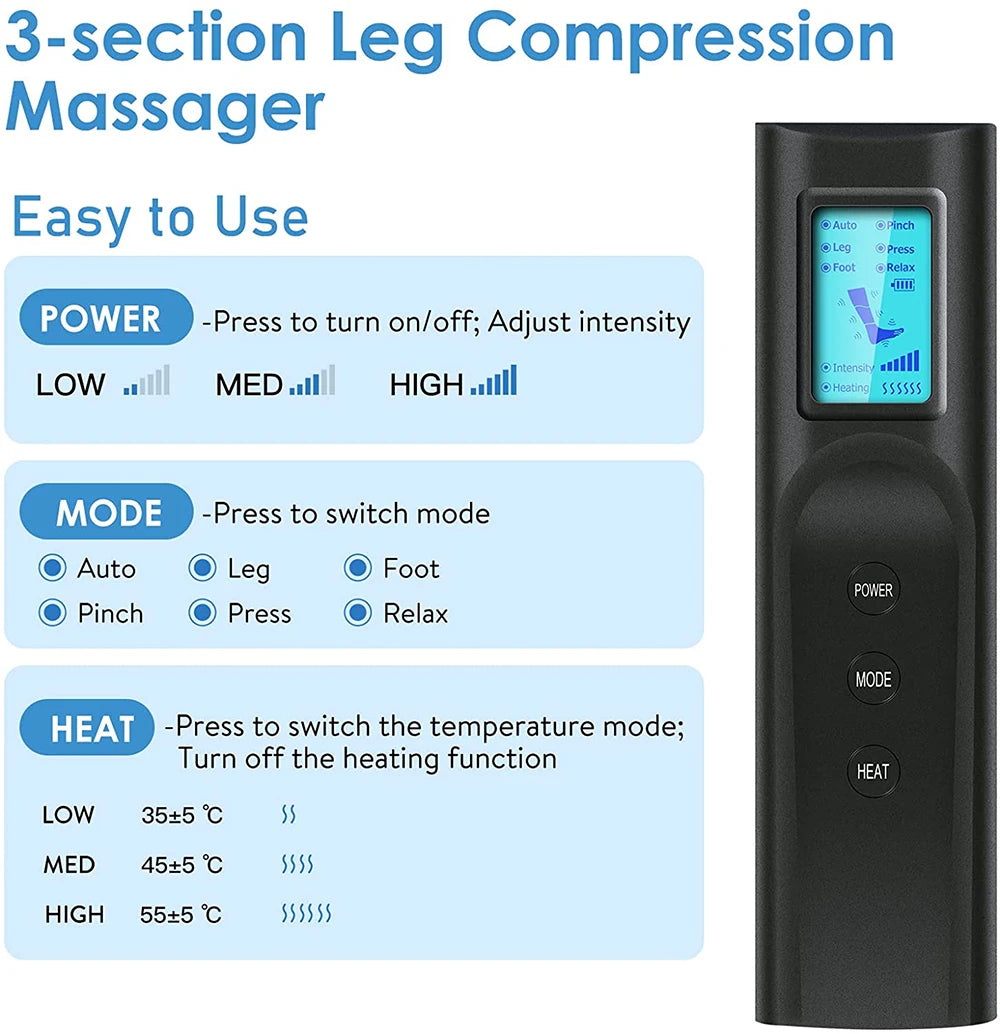 Electric Leg Muscle Relaxer ALC480 &ndash; Air Compression
