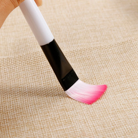 Fiber Mask Brush Set - Soft Nylon Hair Applicator for Face &amp; Eye Care