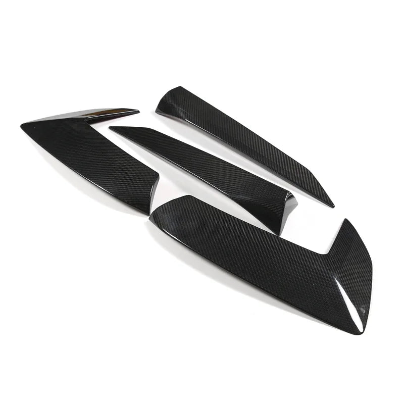 Copertura per maniglia porta in fibra di carbonio reale per Corvette C8 Stingray