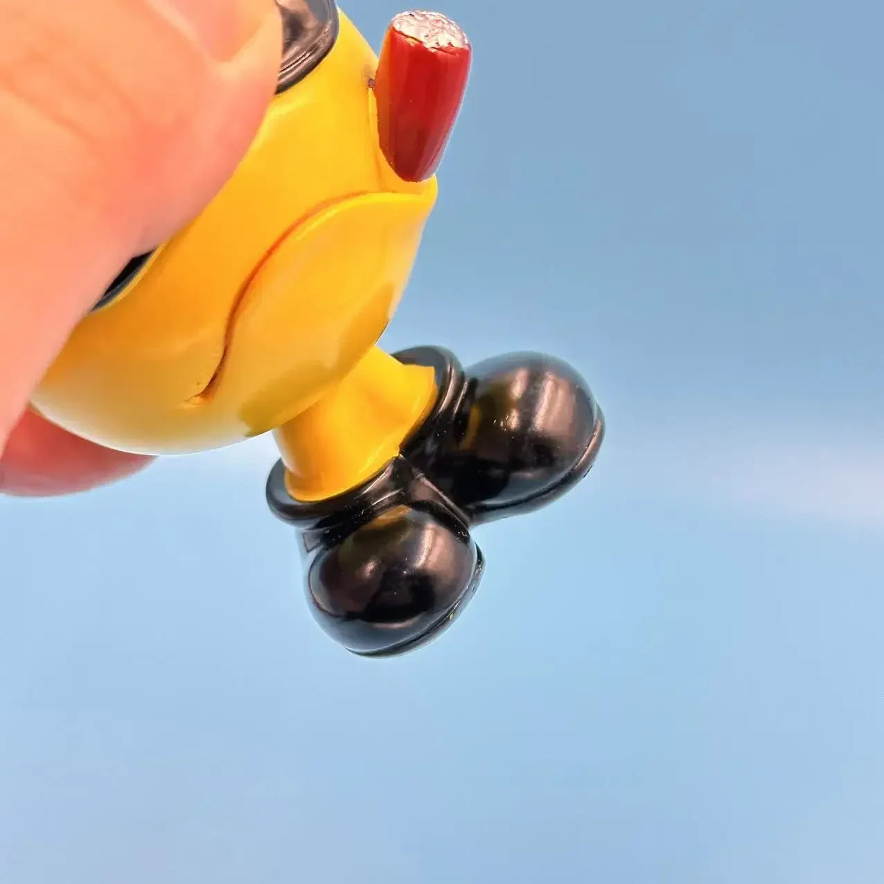 Funny Cartoon Car Bobblehead Pendants - 3PCS Resin Shaking Head Accessories for Interior D&eacute;cor