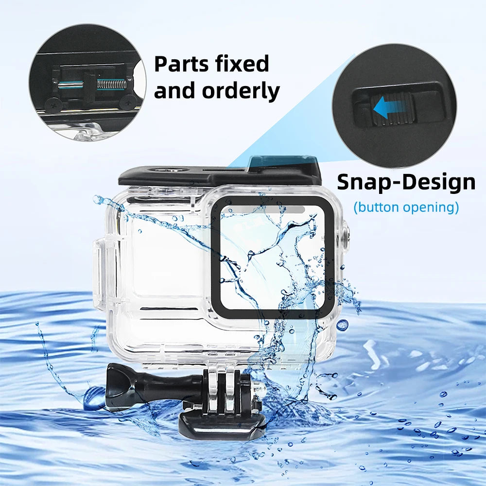 Waterproof Housing for Insta360 Ace Pro 2 &amp; Ace Pro - 60M Dive Case Protector