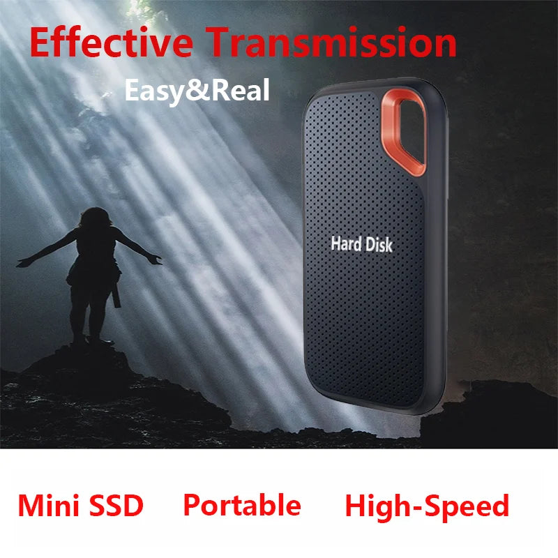 1TB Portable SSD High-speed External Drive