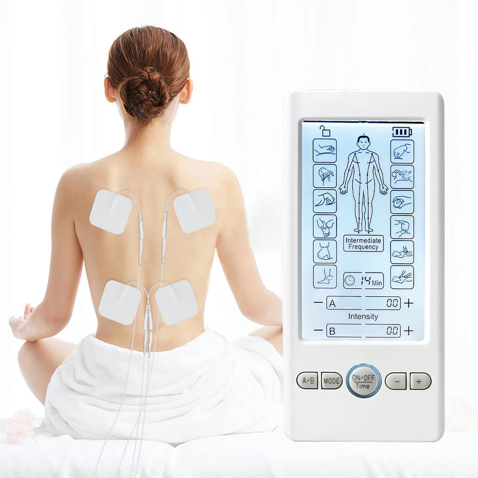 Lågfrevens Tens Ems Massager för Kroppssmärtlindring