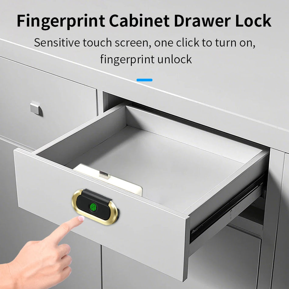 ES832S Biometric Drawer Lock &ndash; Fast Fingerprint Access