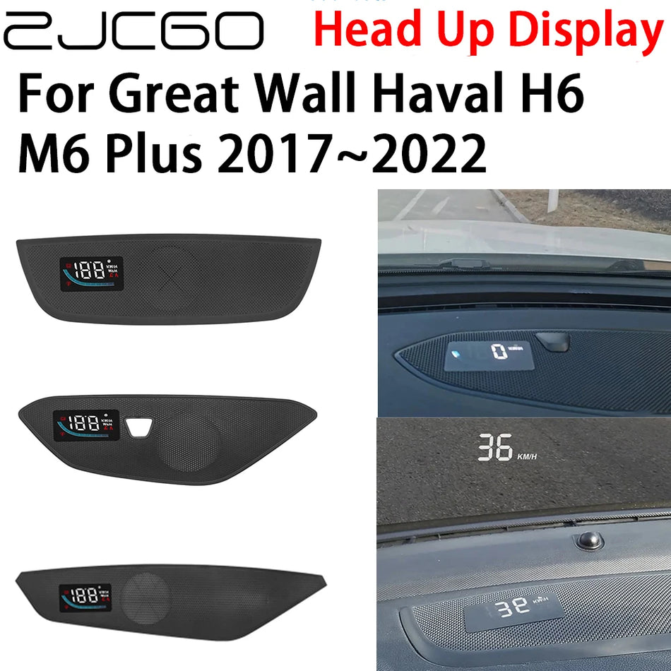 Didžioji Sienos Haval H6 M6 Plus HUD Priekinis Ekranas Greičio Matuoklis