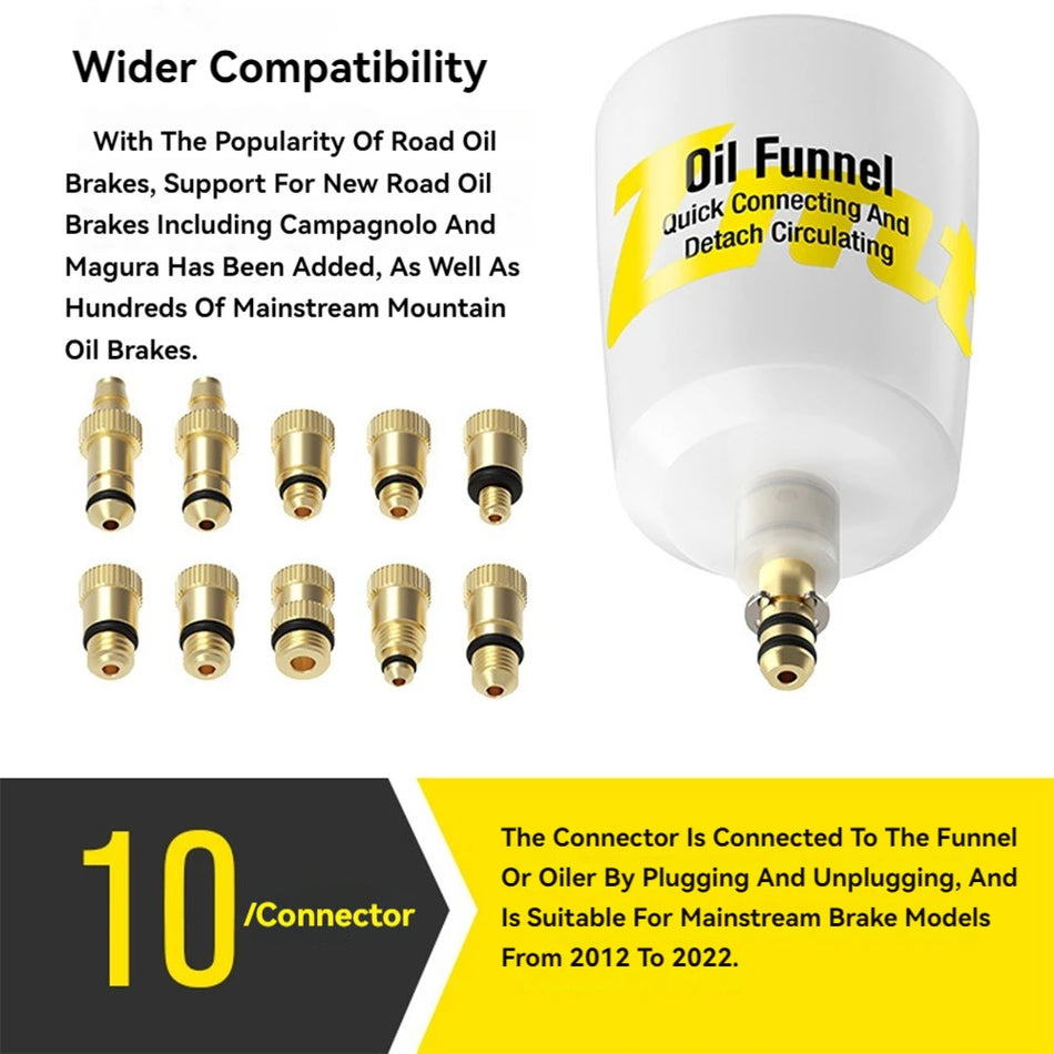 Hydrauliskt skivbromsblödningskit för Shimano, SRAM, Avid, Magura MTB och landsväg