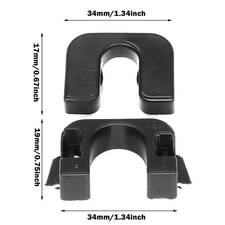 For Ford Focus 3 Mondeo MK4 Fiesta MK7 MK8 B-Max C-Max Rear Boot Trunk Load Cover Parcel Shelf Clips Pivot Bracket Mount by InterCyprus Trading Ltd