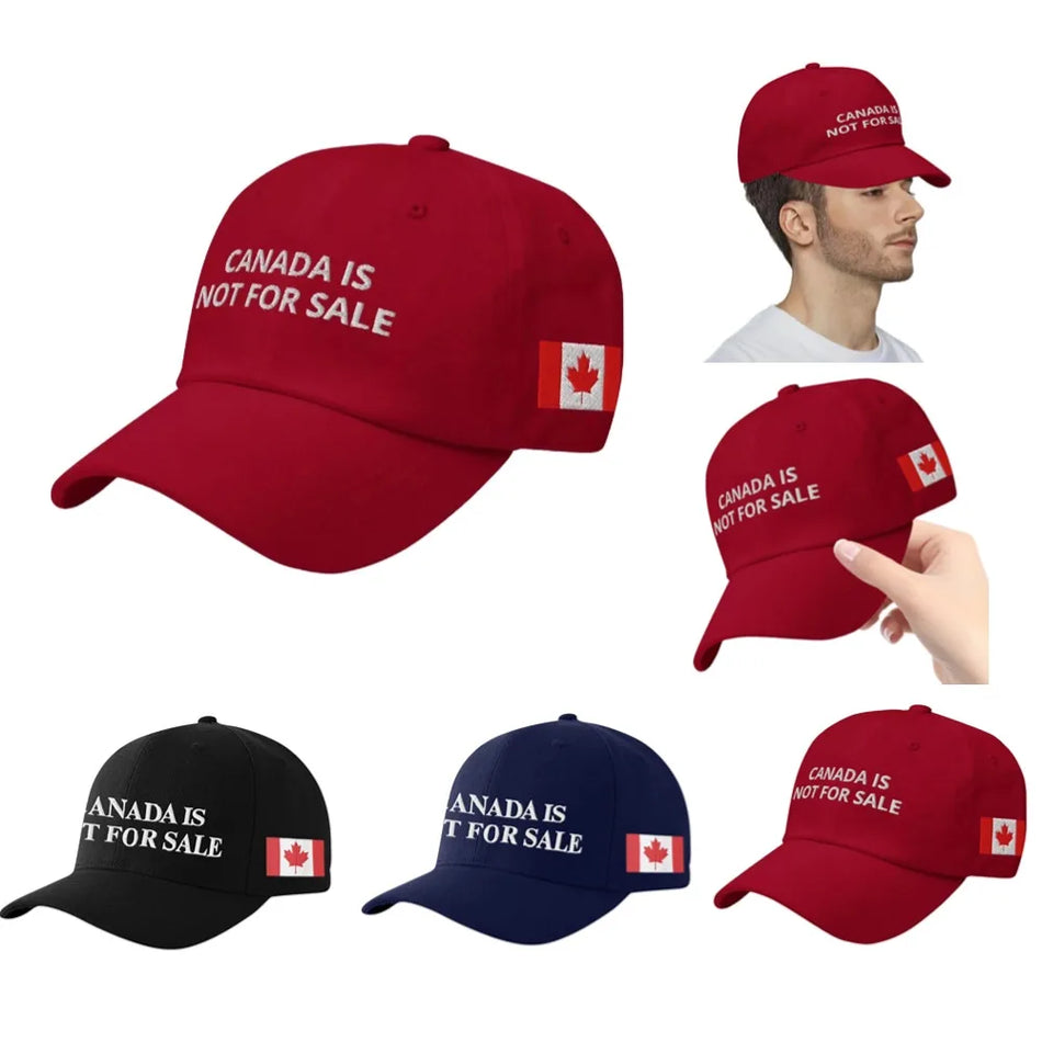 Kanada Nie Jest Na Sprzedaż Regulowany Vintage Czapka Bejsbolowa