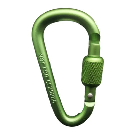 Outdoor Climbing Carabiner D Shaped Paracord Tensioner Key Chain Clip Aluminum Alloy Guylines Tensioner Camp Mountaineering Hook