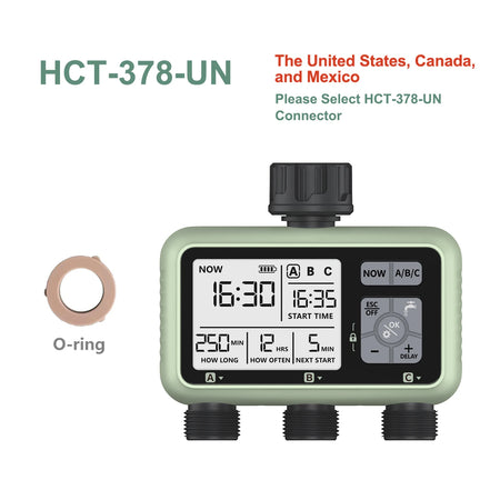 Eshico HCT-378 Garden Timer &ndash; Smart Triple Irrigation POP4-HCT-378-UN / CHINA
