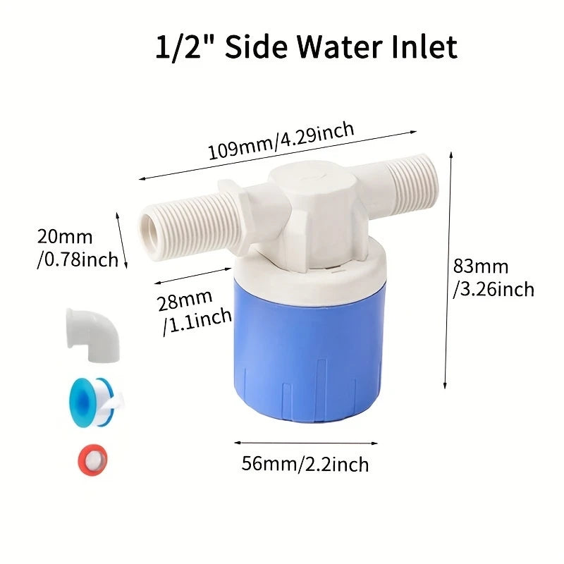 1/2 Inch Fully Automatic Water Level Control Float Valve &ndash; Hassle-Free Water Management