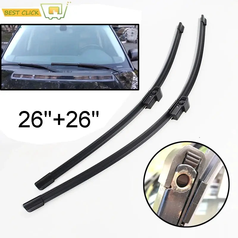 Misima Windscreen Wiper Blades For Land Rover For Range Rover L322 Vogue HSE 2002 - 2012 Front Window Wiper 2003 2004 2005 2006 by InterCyprus Trading Ltd