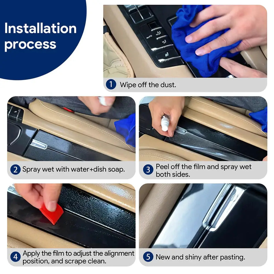 Interior Protection Film TPU Anti-Scratch for Mazda CX-5 by InterCyprus Trading Ltd