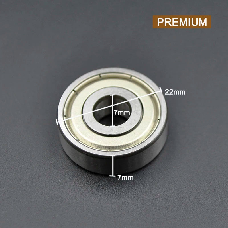 Miniature Bearings 623 624 625ZZ &ndash; High Precision RPM 627ZZ Premium / CHINA / 10Pcs
