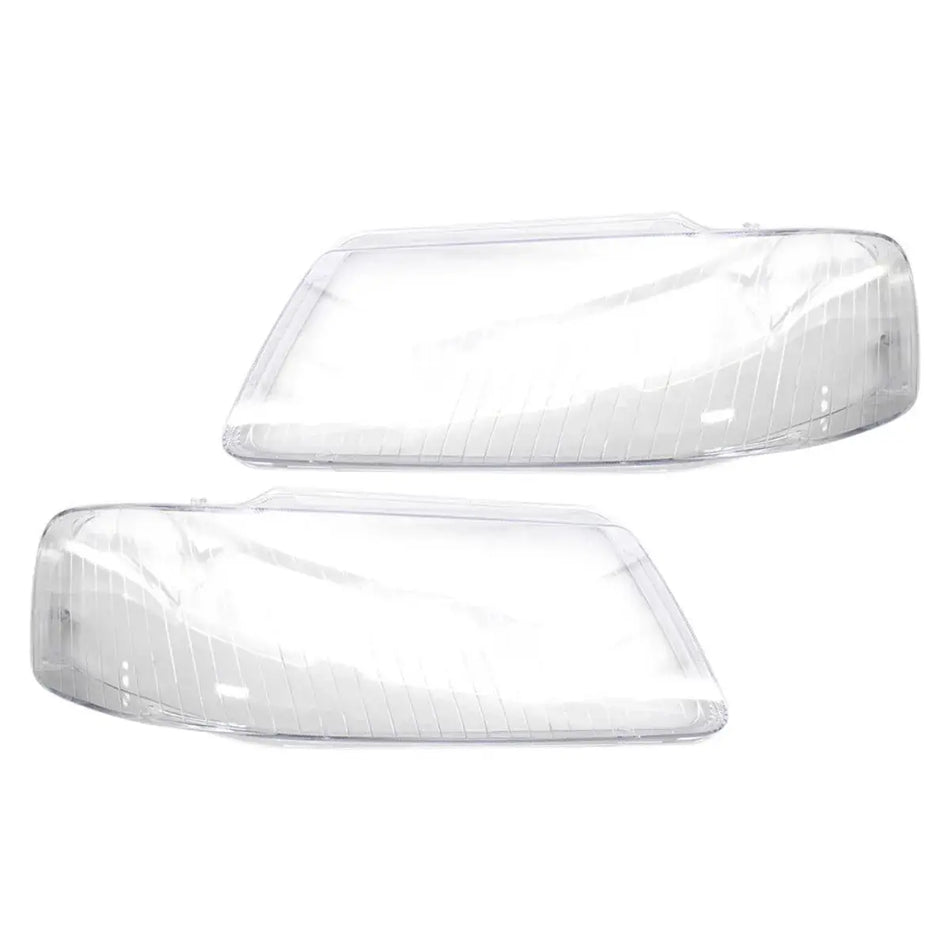Pair Headlight Lens Covers for Audi A3 2001-2003 8L0941004K by InterCyprus Trading Ltd