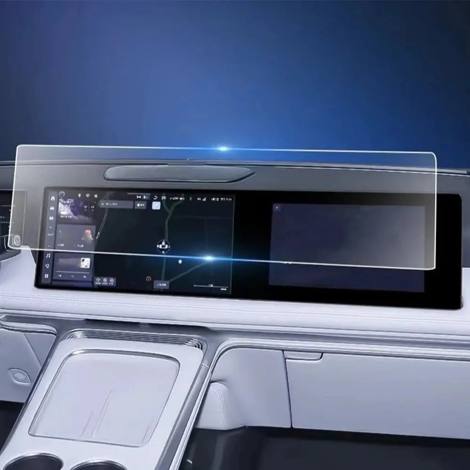 Tempered Glass Screen Protector For XPeng G9 GPS Navigation Display by InterCyprus Trading Ltd