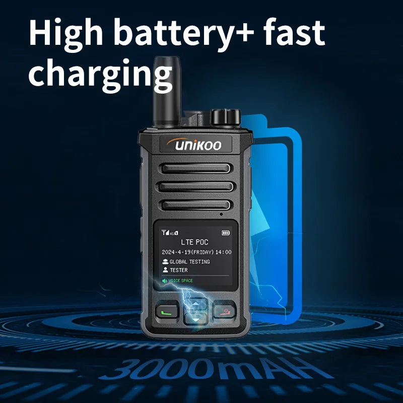 Unikoo PN406 Walkie Talkie &ndash; Long Range 4G Network Communication