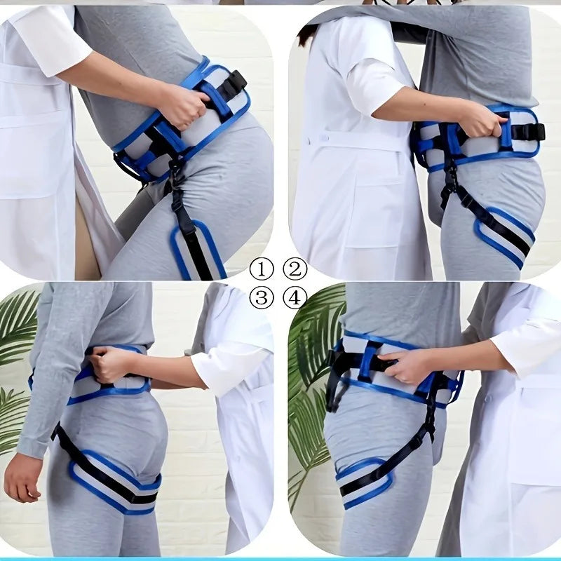Elderly Lift Assist Belt &ndash; Soft Comfortable Waist Support