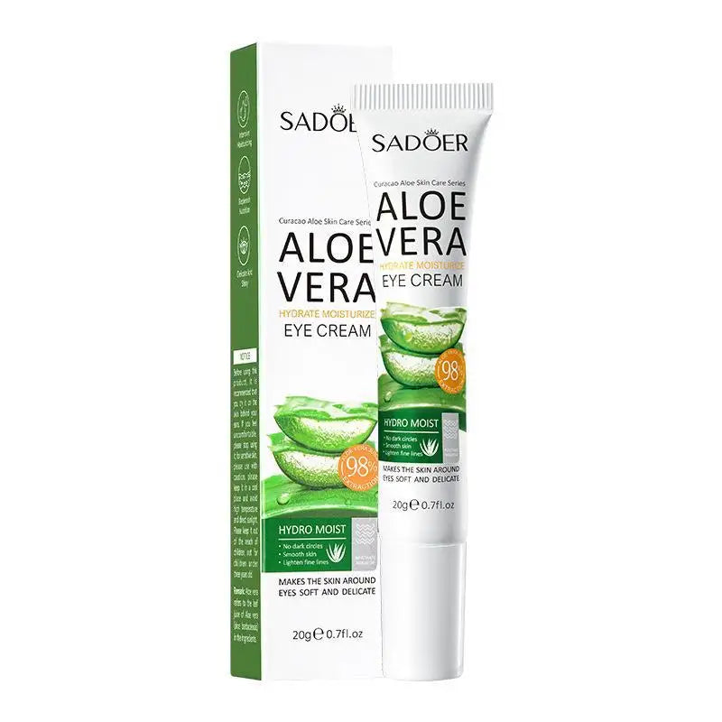 SAODER Aloe Vera Eye Cream for Dark Circles, Puffiness &amp; Moisturising