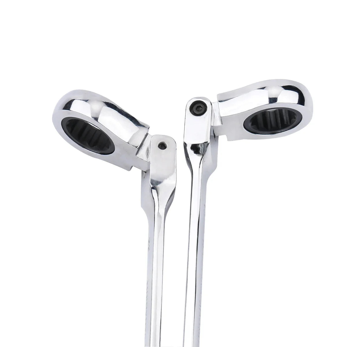 72-Tooth Flexible Ratchet Wrench Spanner Set for Auto &amp; Home Repair