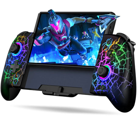 BEBONCOOL JC200 Hall Effect All-in-one Joycon For Nintendo Switch/Switch OLED 6-Axis Gyro Double Motor Vibration Gamepad by InterCyprus Trading Ltd