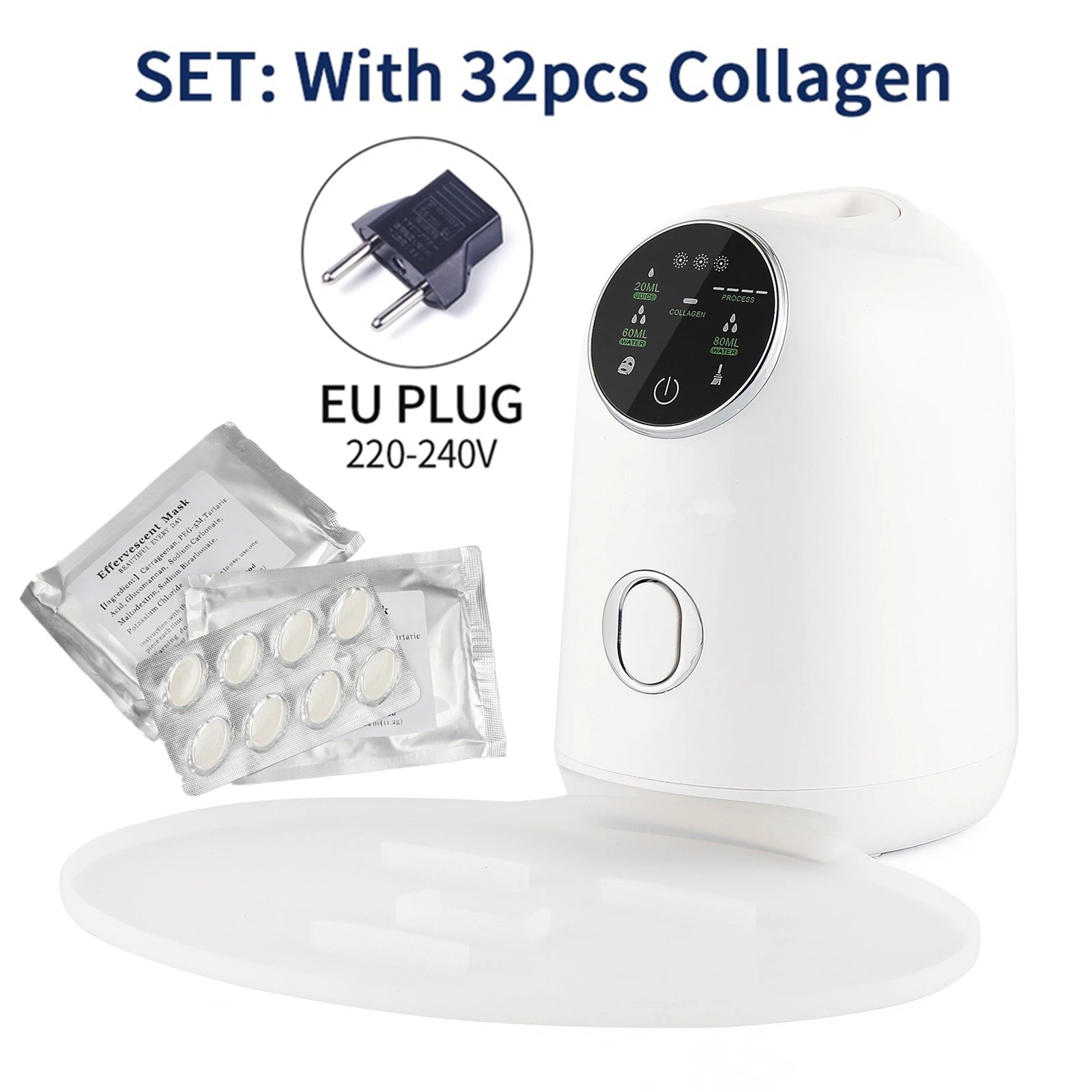 Foreverlily DIY Mask Machine &ndash; Automatic Mask Maker for Homemade Facial Masks EU PLUG (220-240V) 1