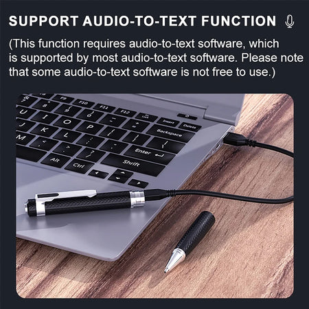 Luxuglow Portable Voice Recorder - One Touch Recording