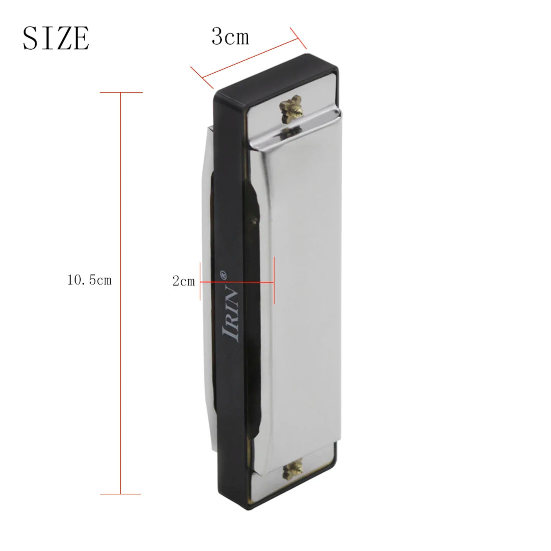 IRIN 10 Hole 20-Tone Harmonica G Key &ndash; Ideal for Beginners