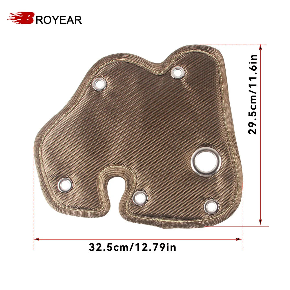 Heat Insulation Shield Blanket for Abarth 500 595 Turbo by InterCyprus Trading Ltd