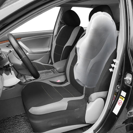 Sporty Universal Polyester Car Seat Covers for All Vehicles