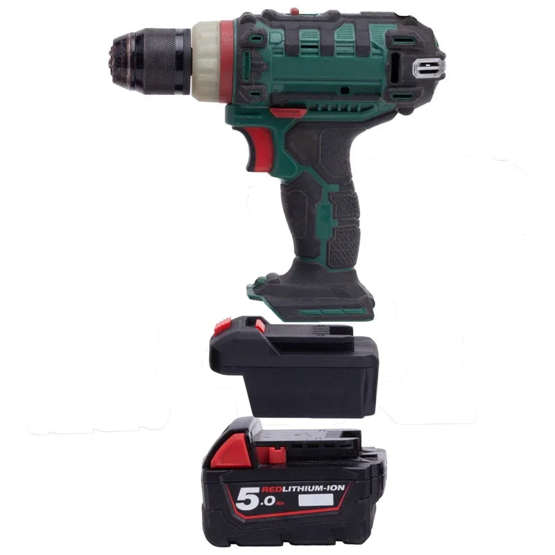 Adaptador de Bateria Conversor para Ferramentas Parkside 20V para DeWalt 18V