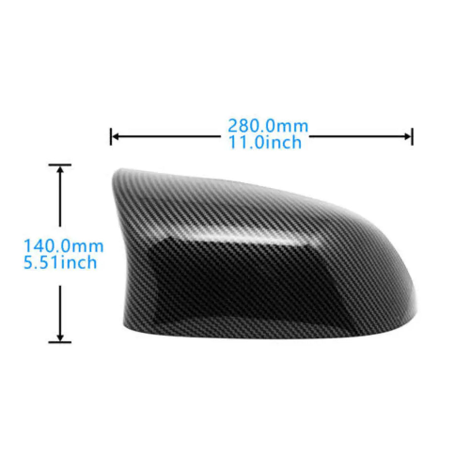 Капачки за странични огледала за BMW X3 F25 X4 F26 X5 F15 X6 F16 ABS пластмаса стил карбон